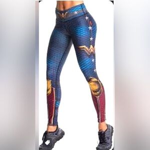 Drakon Wonder Woman Coolfit Leggings OSFA NWT